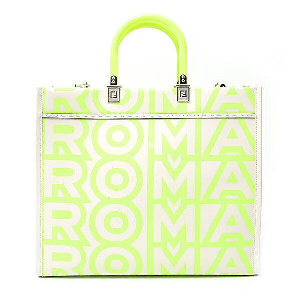 Fendi Sunshine Tote 2Way Bag Leather Tote Bag
