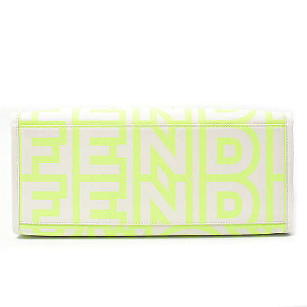 Fendi Sunshine Tote 2Way Bag Leather Tote Bag