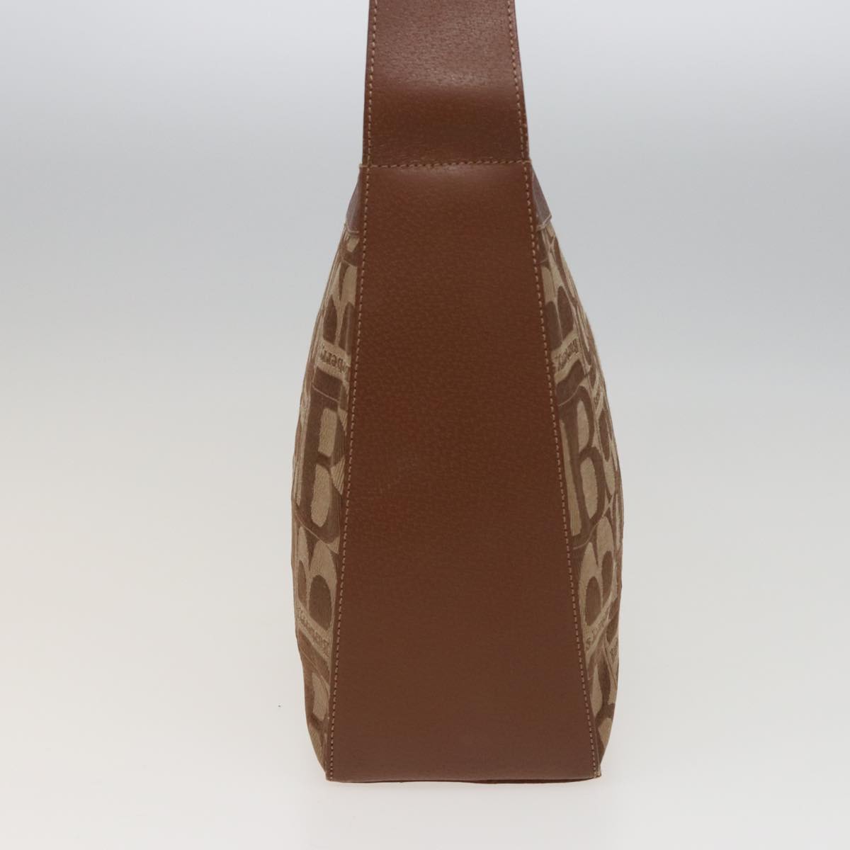 Burberry Luxury ss Shoulder Bag Auth Canvas Brown