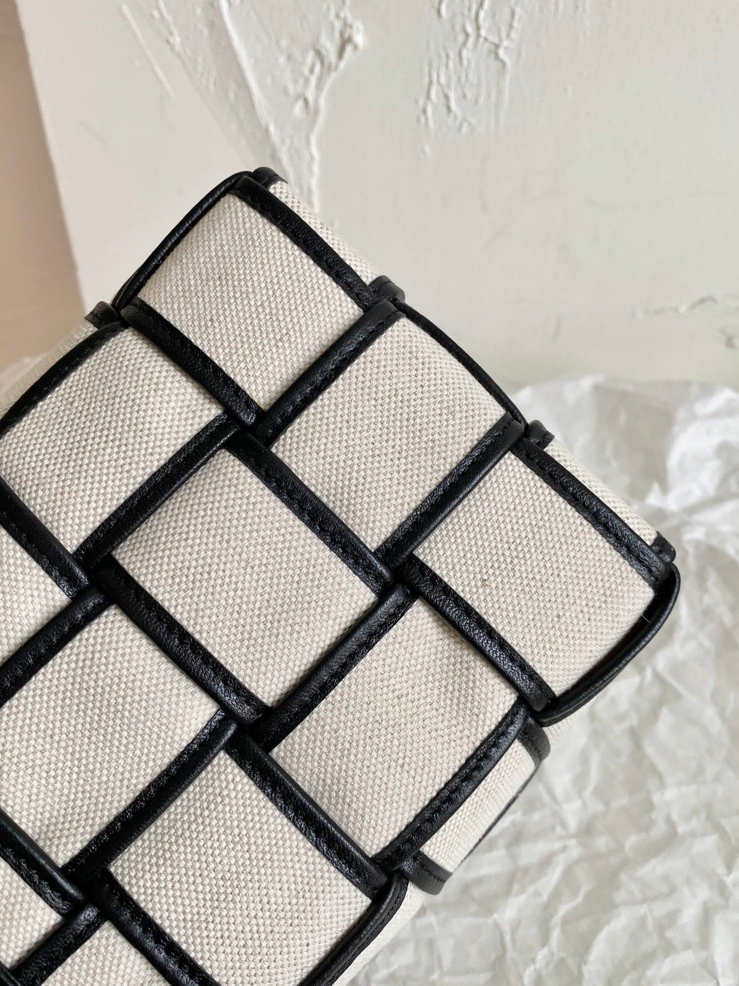 Top Quality Cassette Bag And For Women Black Beige Bucket Bag
