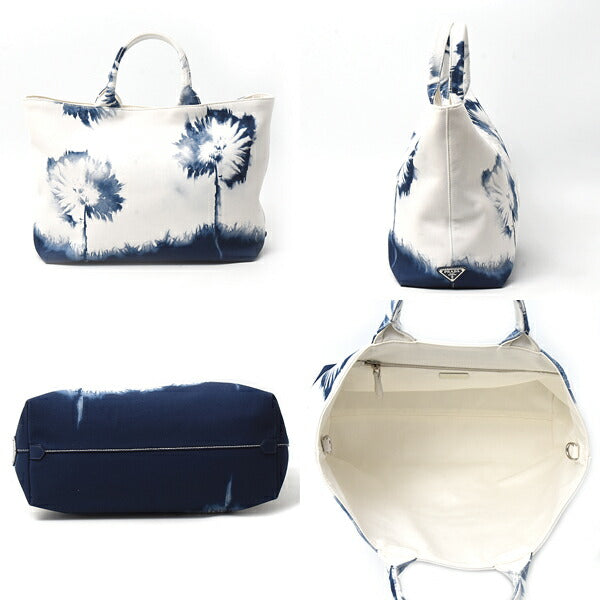 Prada 1Bg395 2Way Bag Canvas Travel Bag