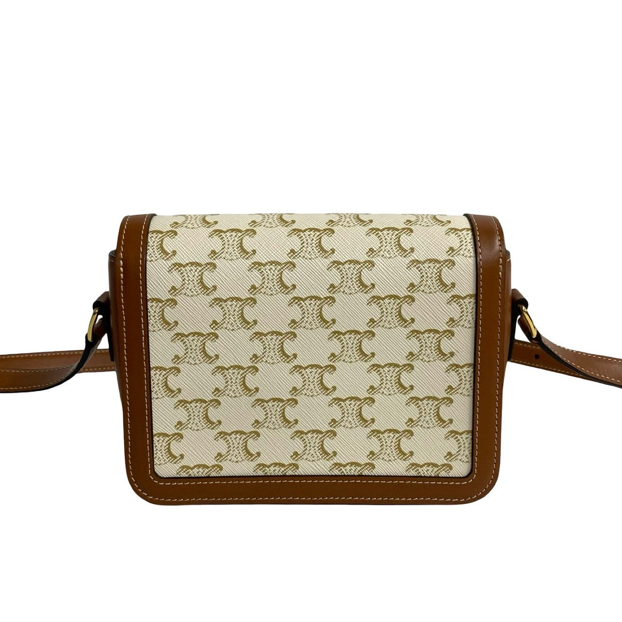 Shoulder Bag , Pvc Triomphe Metal Teen Leather Brown