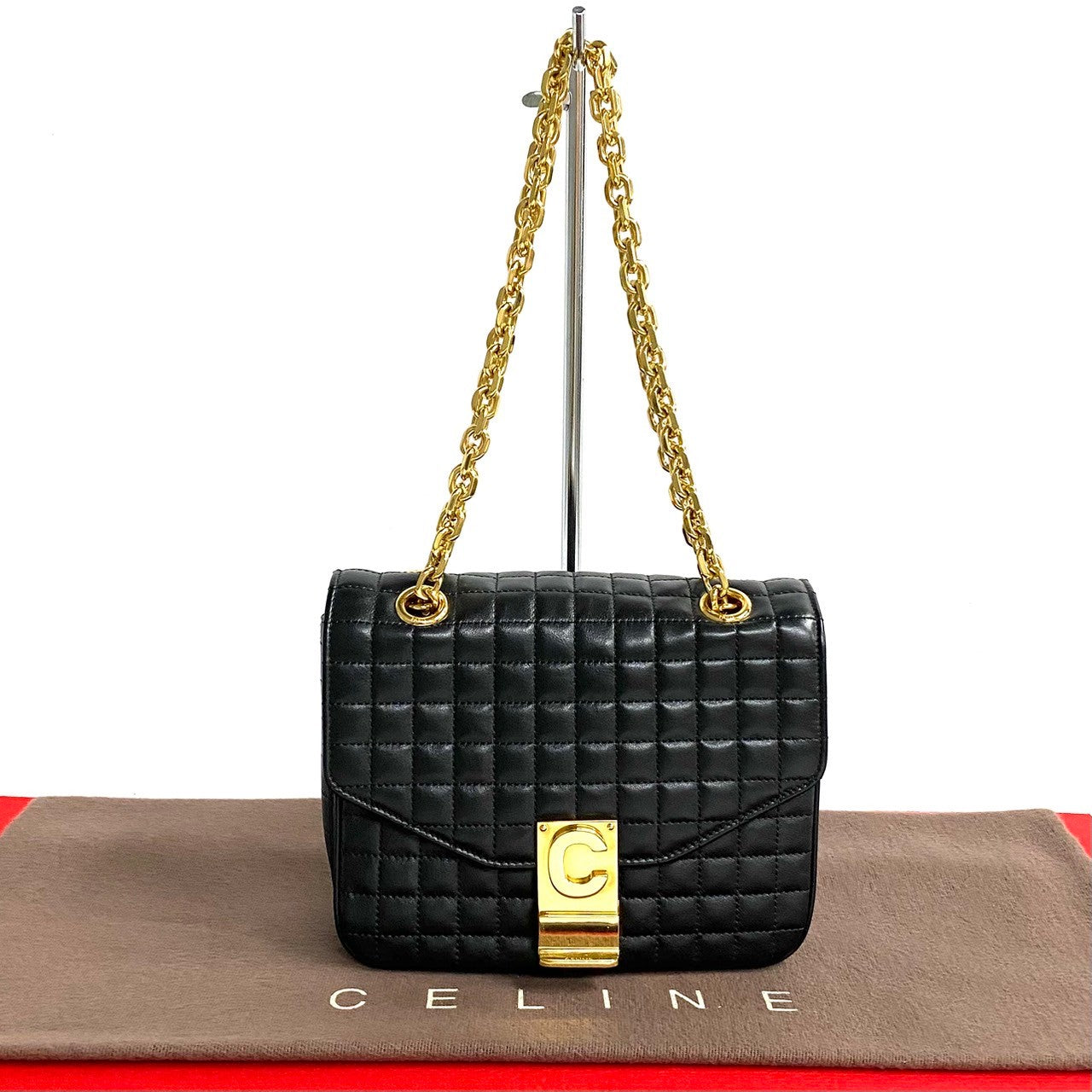 Shoulder Bag C S Chainshoulder Small Women Leather Quilted