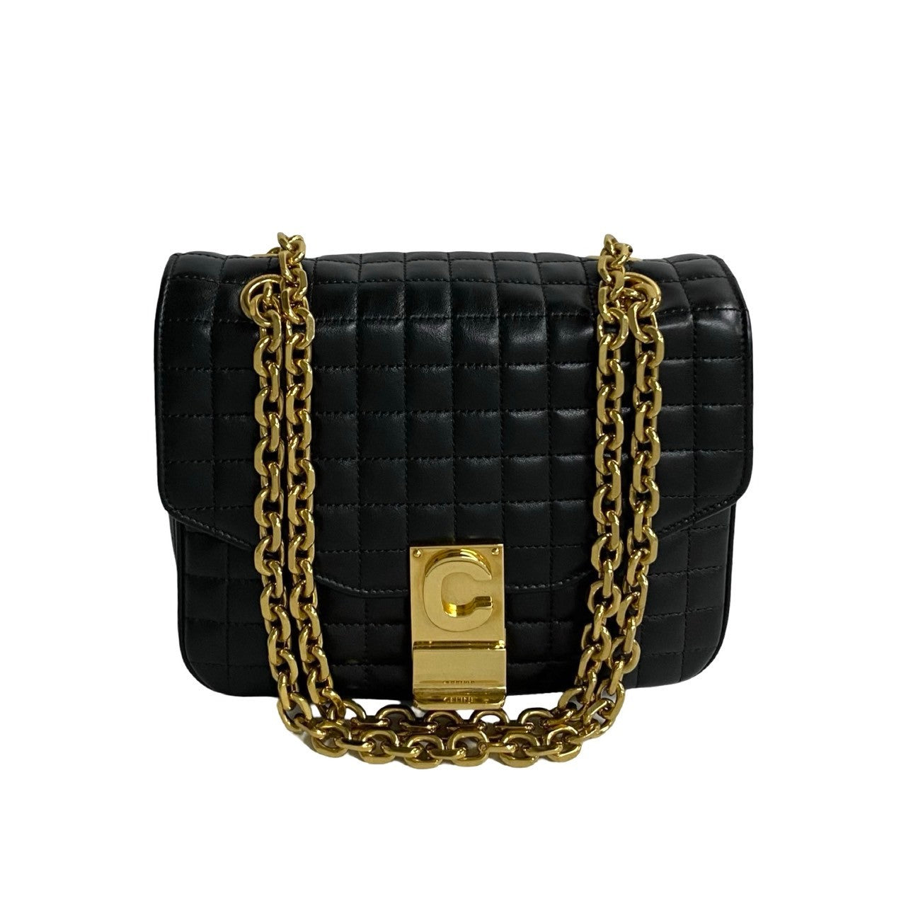 Shoulder Bag C S Chainshoulder Small Women Leather Quilted