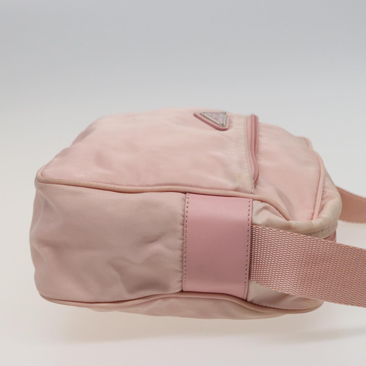 Prada Shoulder Bag Auth Nylon Pink Pink Auth 79408