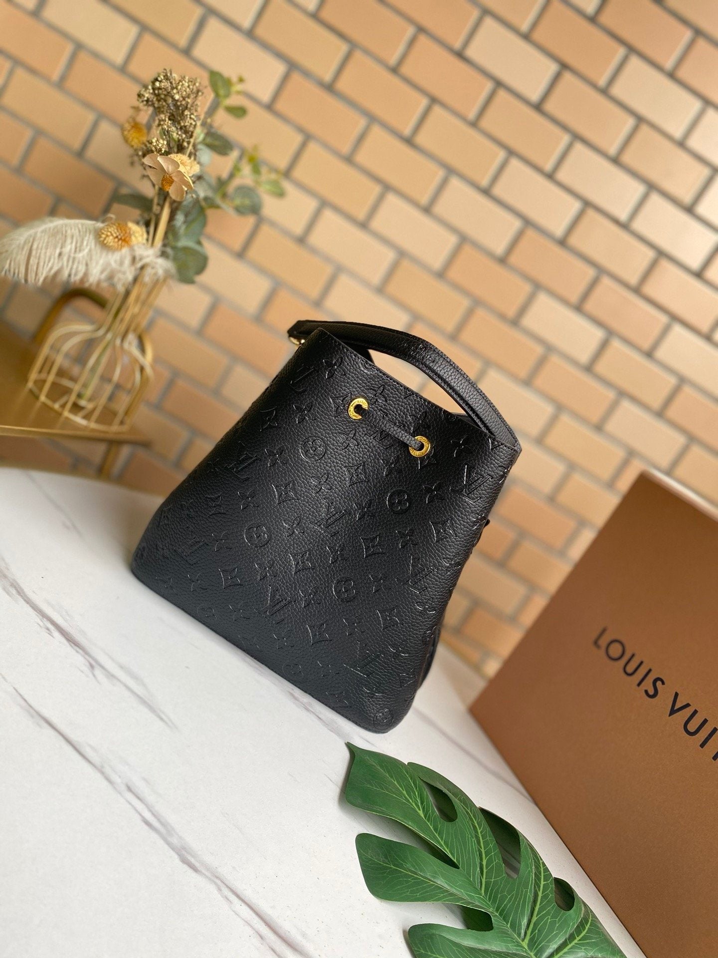 Top Quality Neonoe Mm Bag Empreinte For Monogram Black Shoulder Bag
