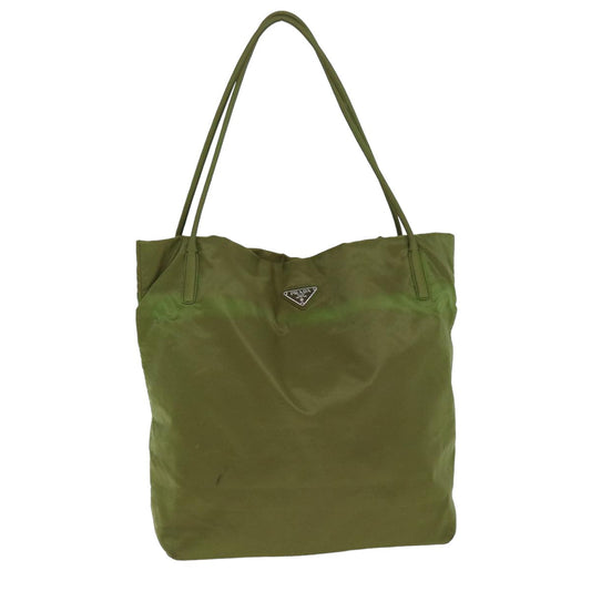 Prada Tote Bag Khaki Auth Nylon Khaki Auth 79651
