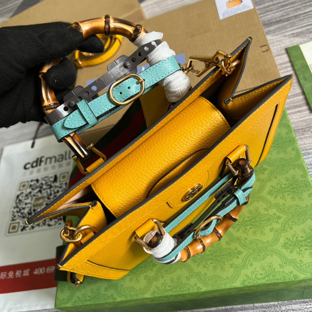 gg Diana Yellow , ’s Small Tote Bag