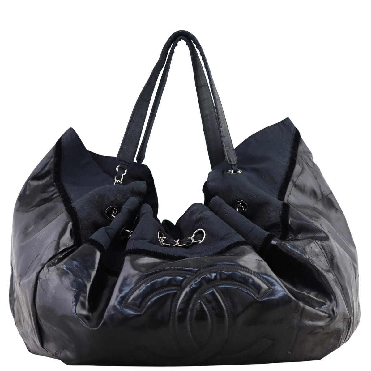 Chanel Vinyl Coco Spirit Cabas Tote Tote Bag