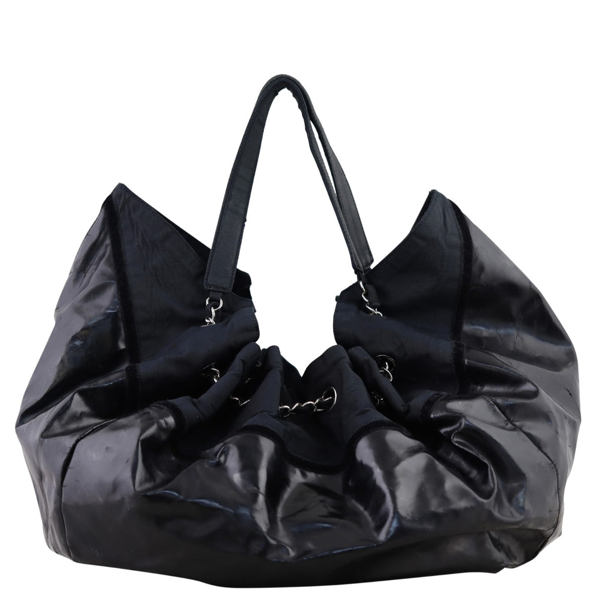 Chanel Vinyl Coco Spirit Cabas Tote Tote Bag