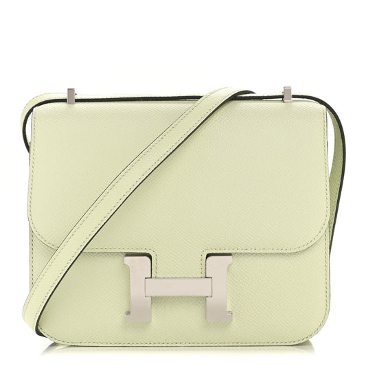 Hermes Epsom Constance Vert Fizz Handbag Travel Bag Vert Fizz 1767439