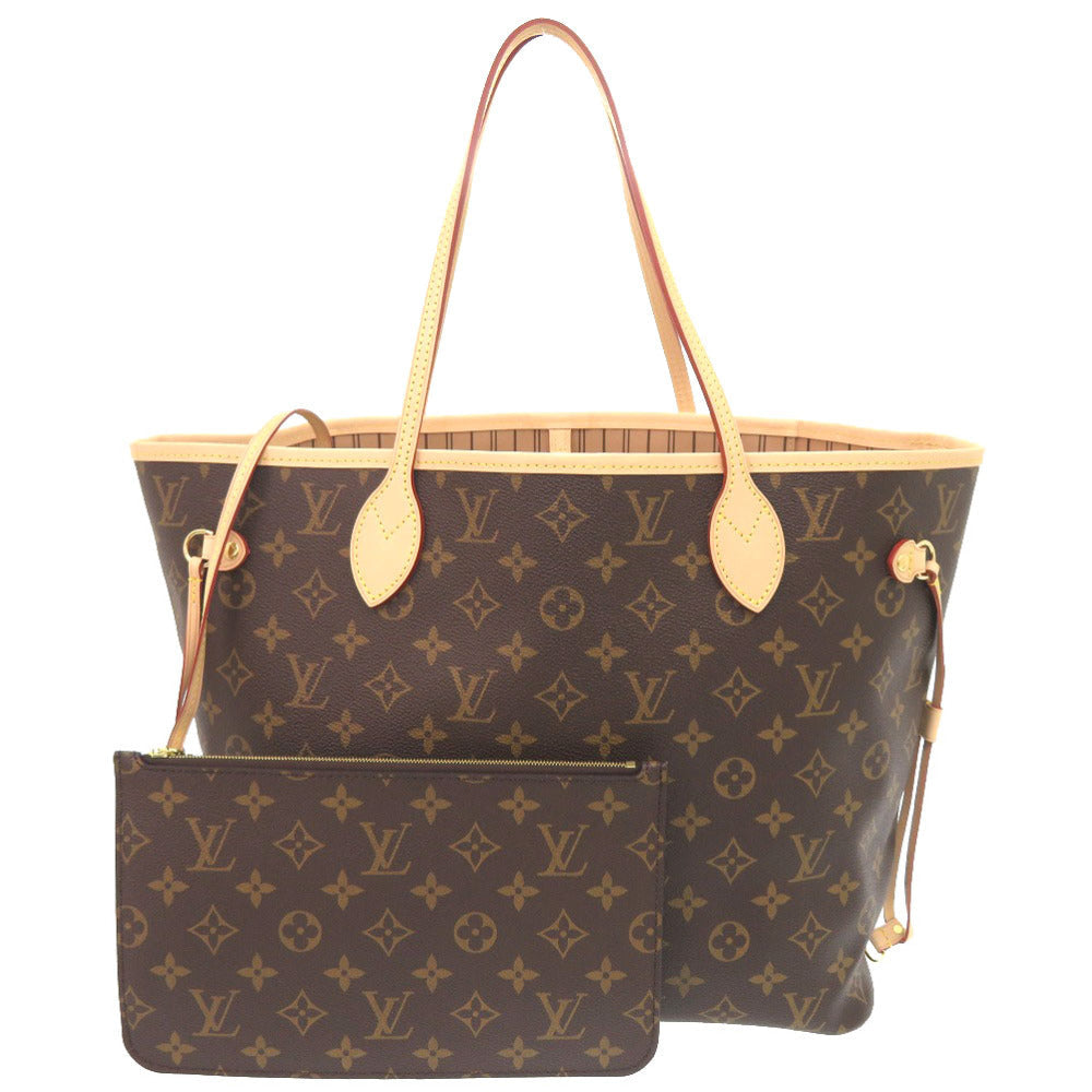 Louis Vuitton M40995 New Neverfull MM Monogram Canvas Brown Tote Bag 7A0552Zib6A10