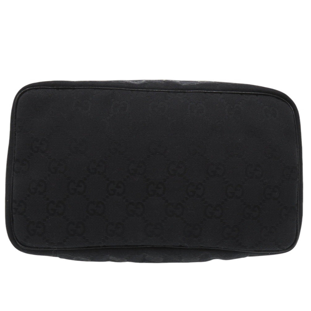 Gucci Pouch GG Canvas Black Travel Bag