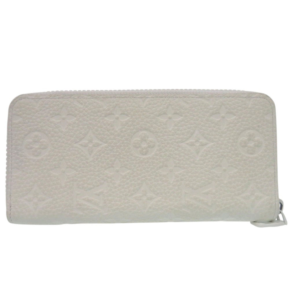 Louis Vuitton Long Purse M80337 Vertical Friends Monogram Leather White Wallet Case