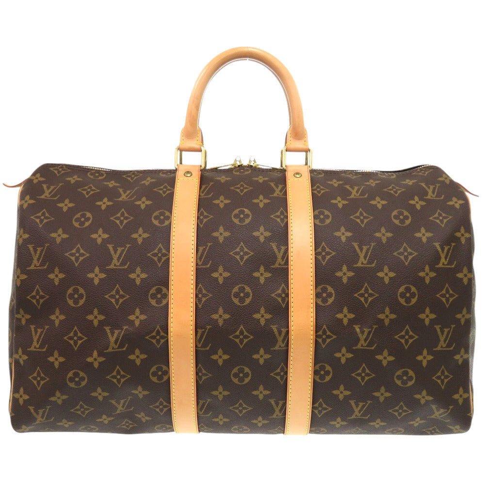 Louis Vuitton Boston Duffel M41428 Keepall 45 Monogram Canvas Brown Travel Bag 7A1136Pl5A8
