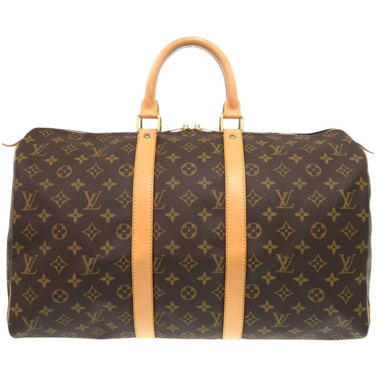 Louis Vuitton Boston Duffel M41428 Keepall 45 Monogram Canvas Brown Travel Bag 7A1136Pl5A8