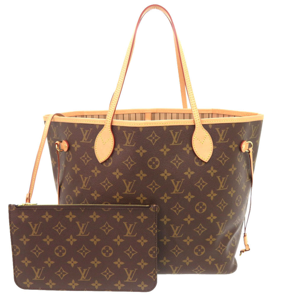 Louis Vuitton M40995 New Neverfull MM Monogram Canvas Brown Tote Bag 7A1186Ibb6A1