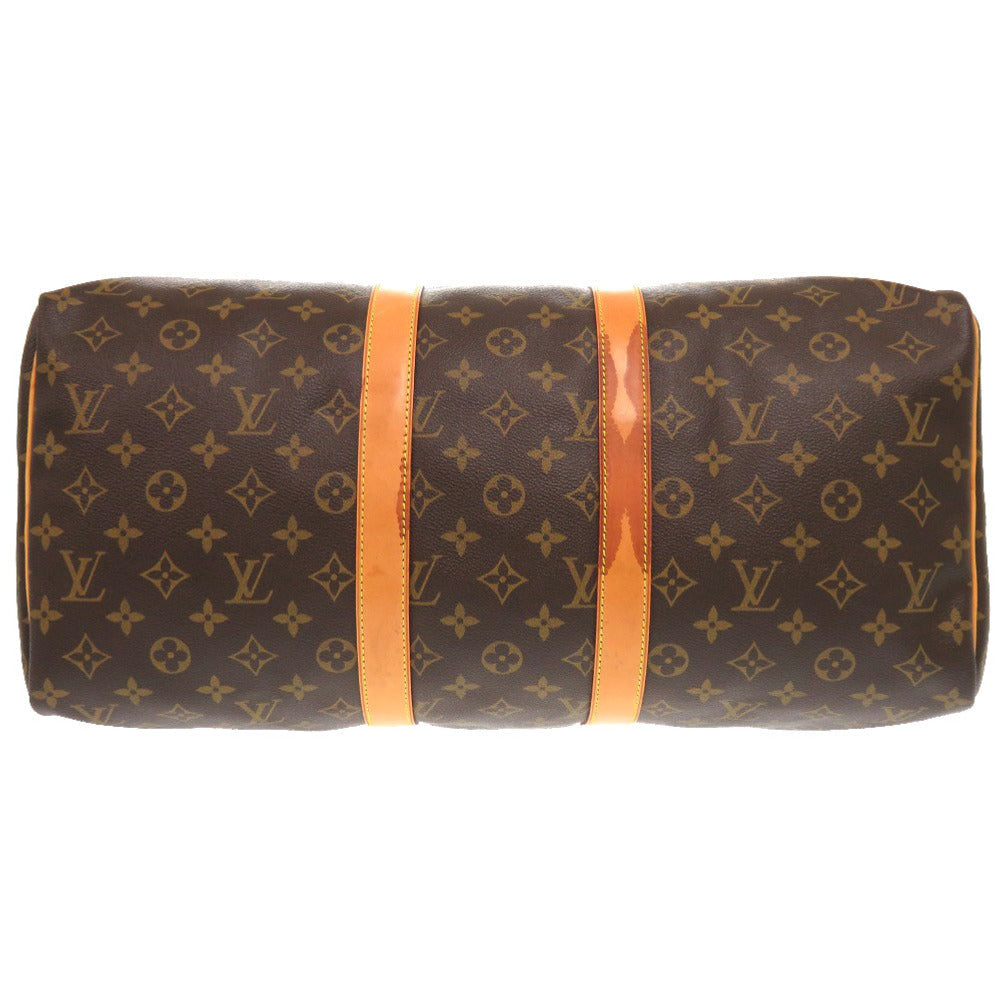 Louis Vuitton Boston Duffel M41428 Keepall 45 Monogram Canvas Brown Travel Bag 7A1217Ba5A9