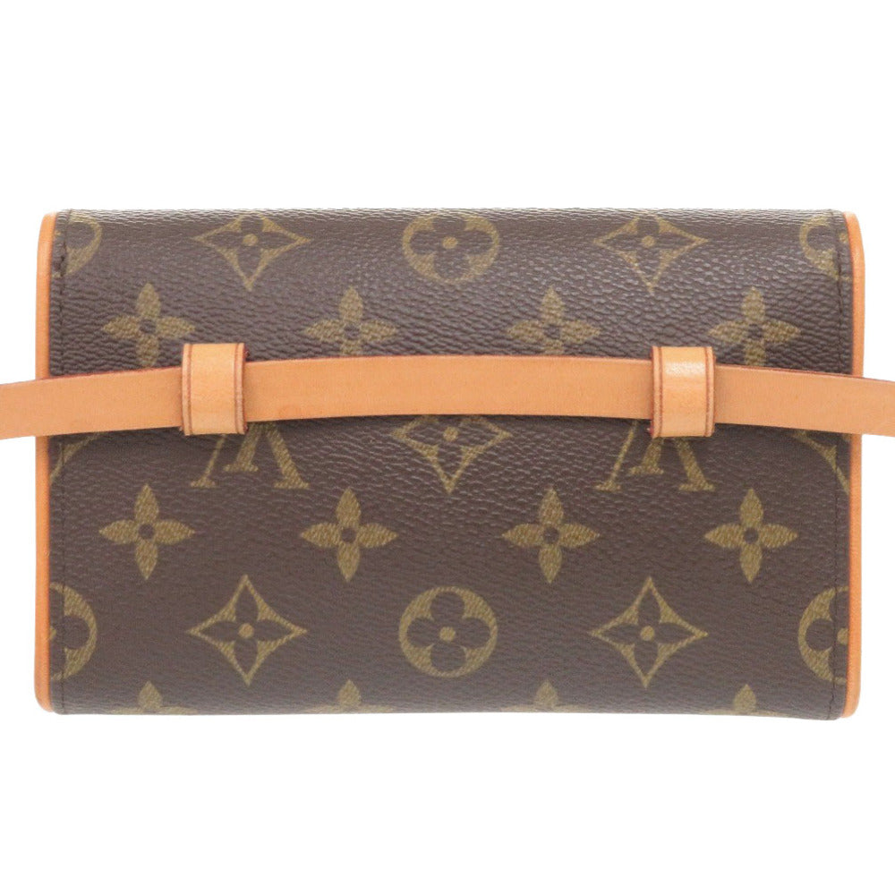 Louis Vuitton Waist M51855 Pochette Florentine Monogram Canvas Brown Clutch Bag 7A1555As5K11