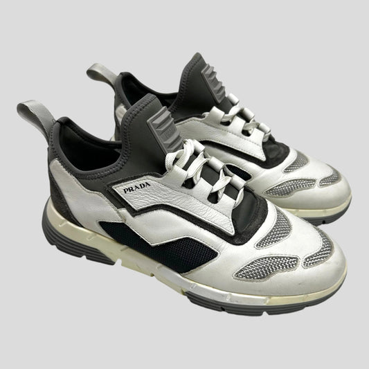 Prada Shoe Nevada Low Runner Trainers - UK7 Leather Shoes