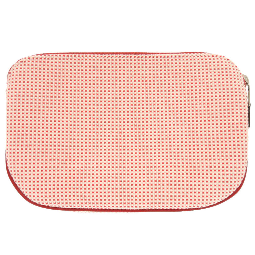 Pouch Cotton Cognac Echape Women Handbag Travel Bag