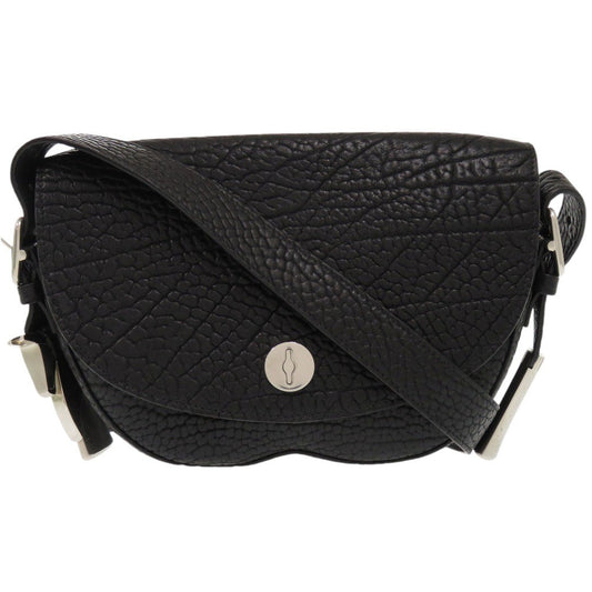Burberry Shoulder Bag Women Leather Black 7B0312Pi5K13