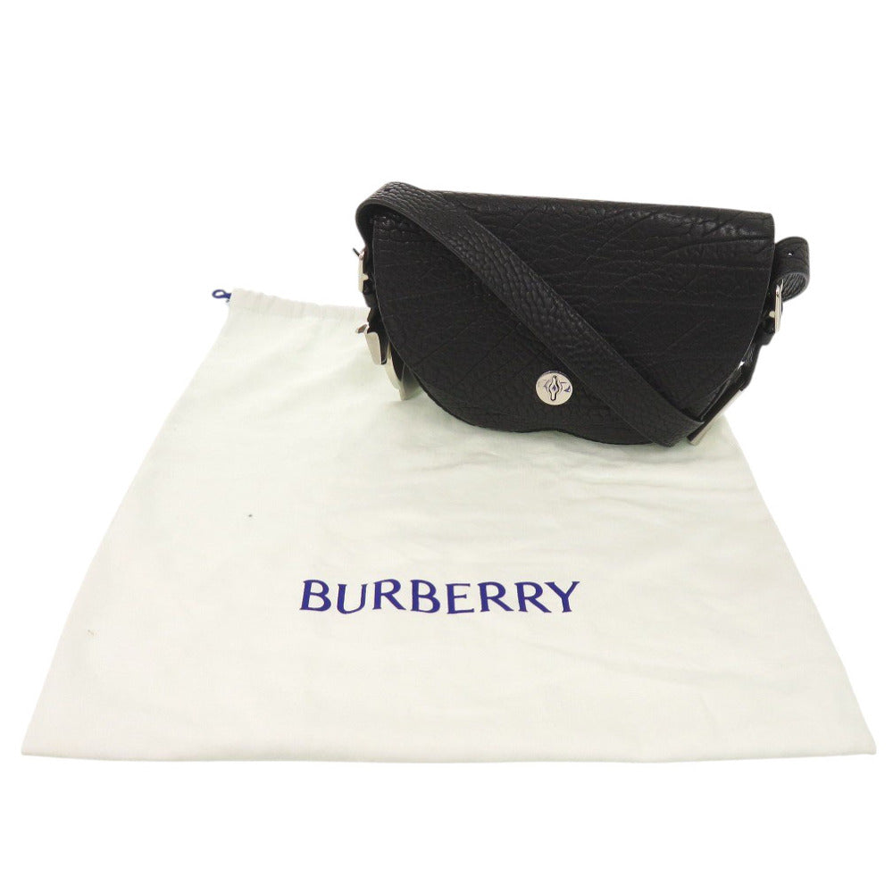Burberry Shoulder Bag Women Leather Black 7B0312Pi5K13