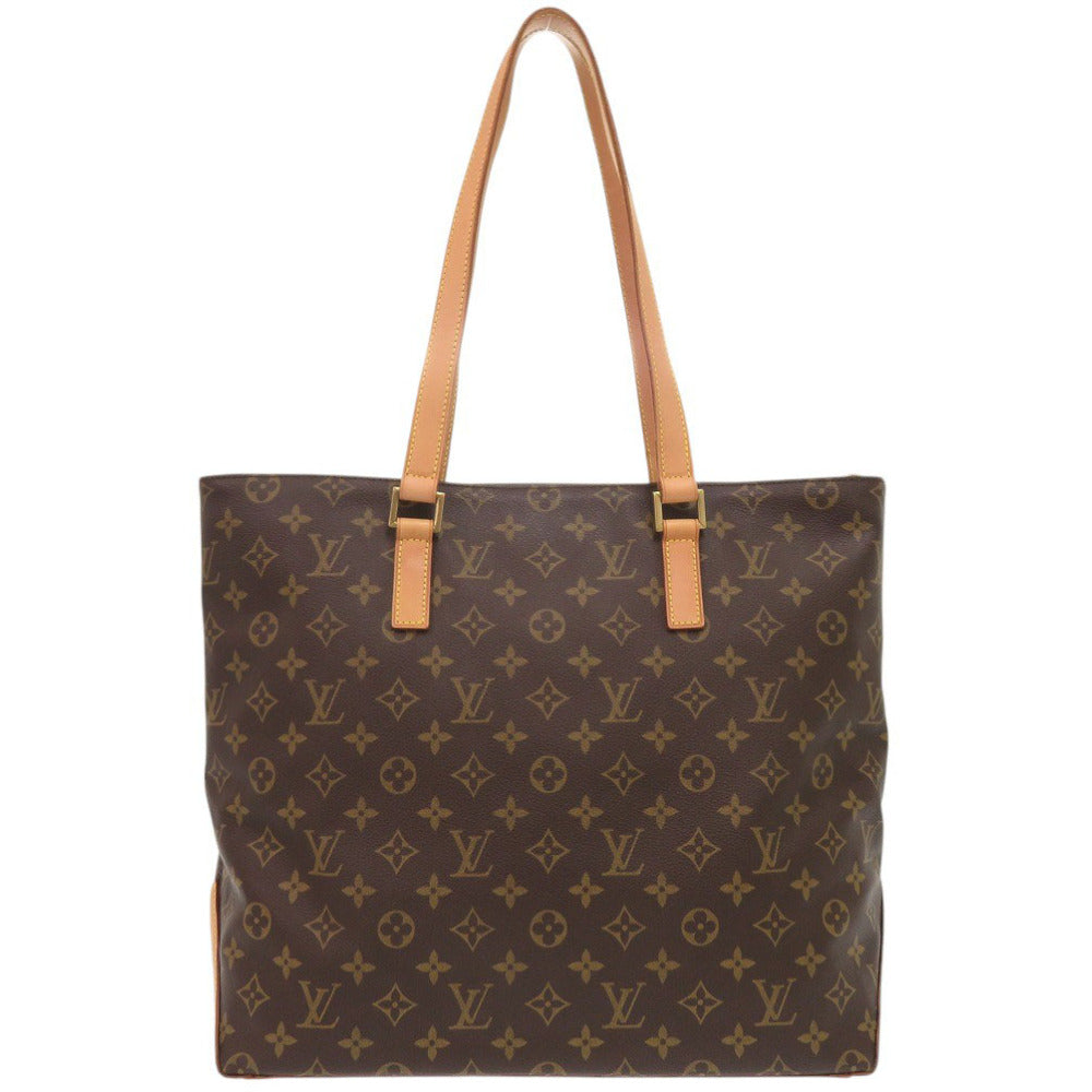 Louis Vuitton M51151 Cabas Mezzo Monogram Canvas Brown Tote Bag 7B0315Pl5K7