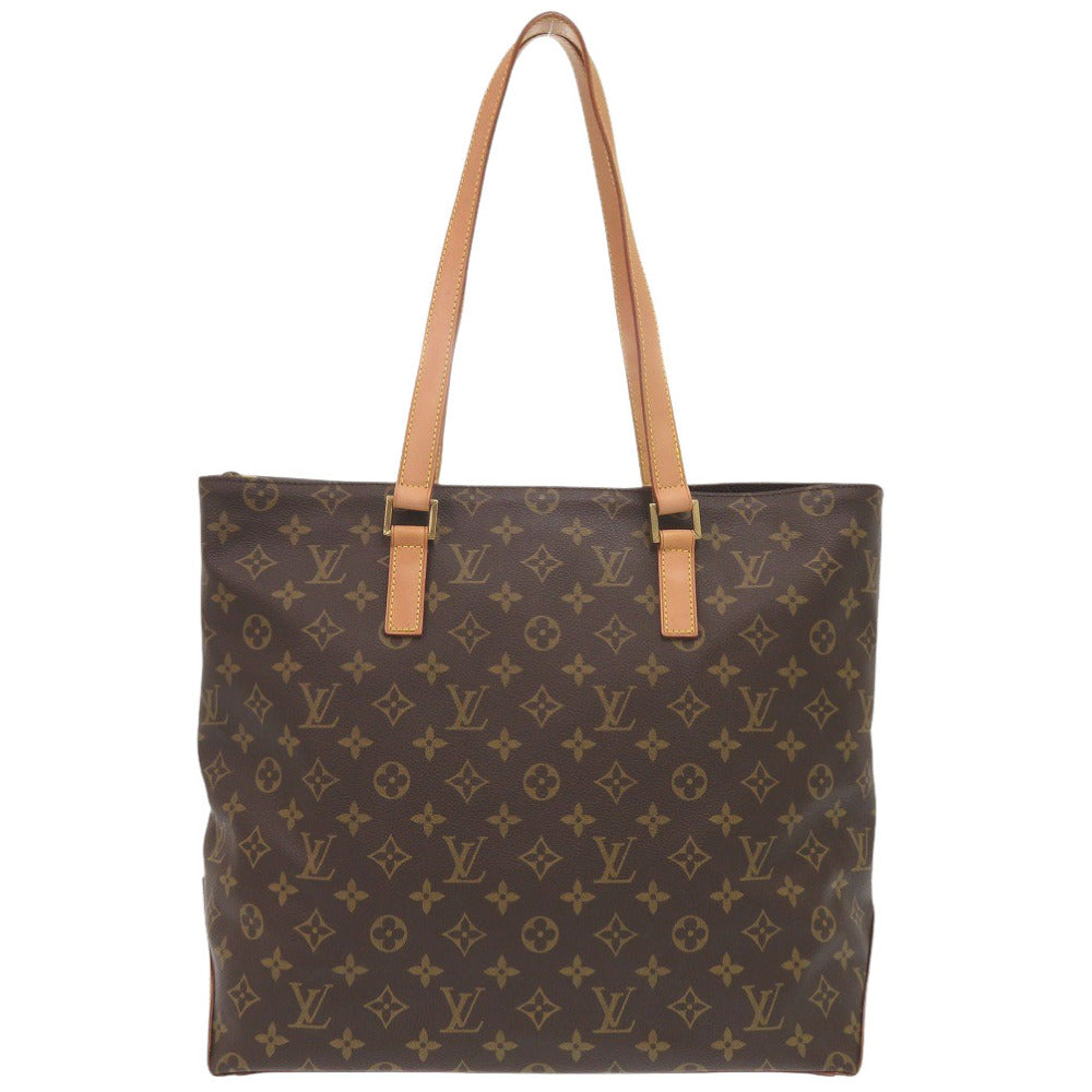 Louis Vuitton M51151 Cabas Mezzo Monogram Canvas Brown Tote Bag 7B0315Pl5K7