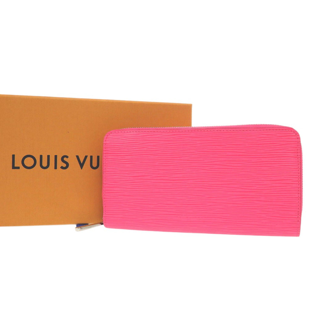Louis Vuitton Long Purse M80113 Epi Leather Pink Wallet Case