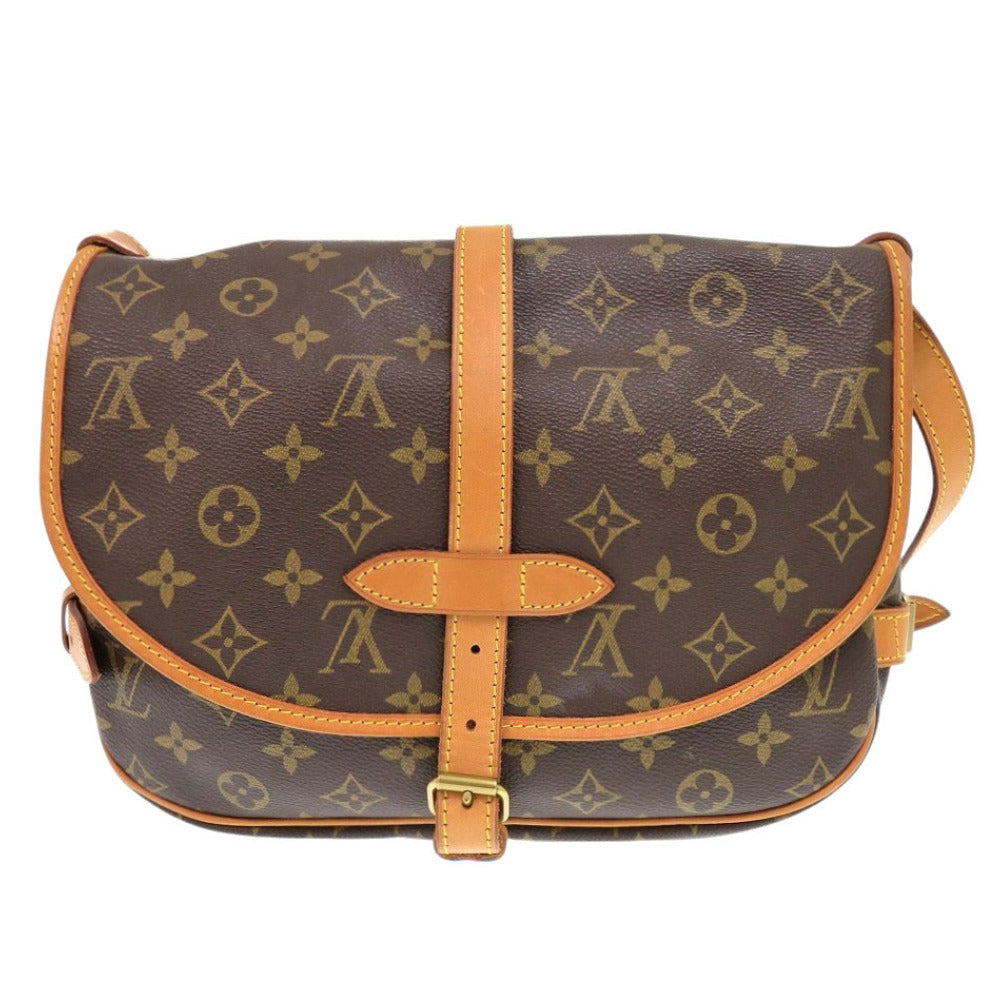 Louis Vuitton Saumur 30 Monogram Canvas Brown Shoulder Bag