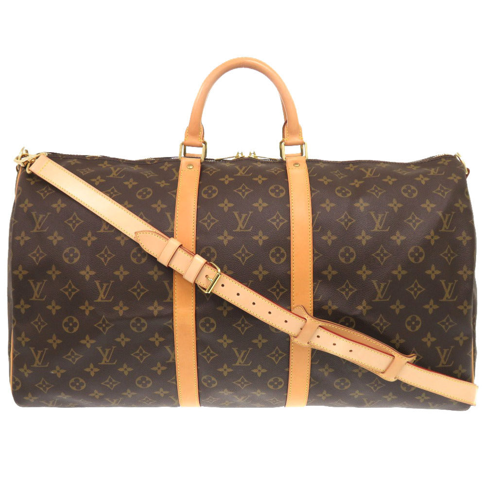 Louis Vuitton Boston Duffel M41414 Keepall bandouliere55 Monogram Canvas Brown Travel Bag 7B0582Ia6A11