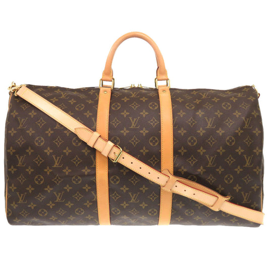 Louis Vuitton Boston Duffel M41414 Keepall bandouliere55 Monogram Canvas Brown Travel Bag 7B0582Ia6A11