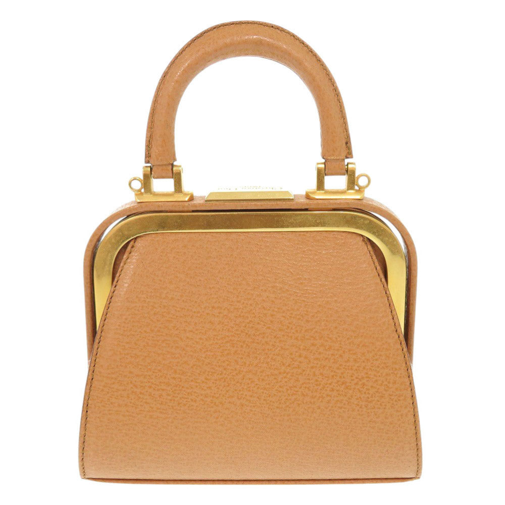 Dior Christian Handbag With Women Leather Brown Travel Bag