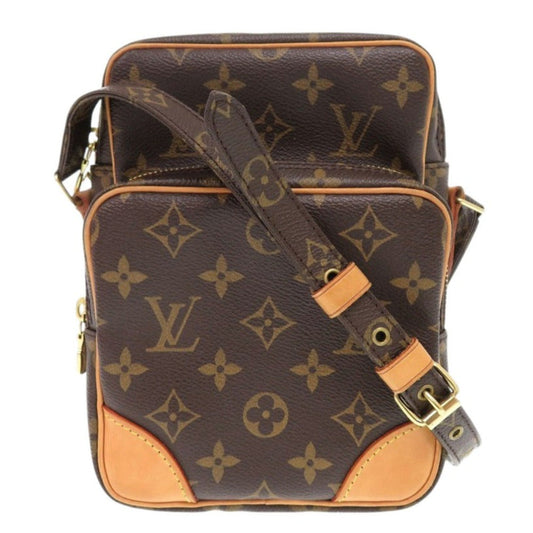Louis Vuitton M45236 Amazone Monogram Canvas Brown Shoulder Bag 7B0824Pa5R2