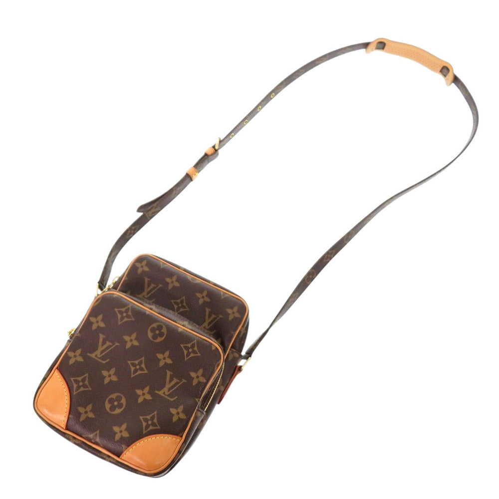 Louis Vuitton M45236 Amazone Monogram Canvas Brown Shoulder Bag 7B0824Pa5R2