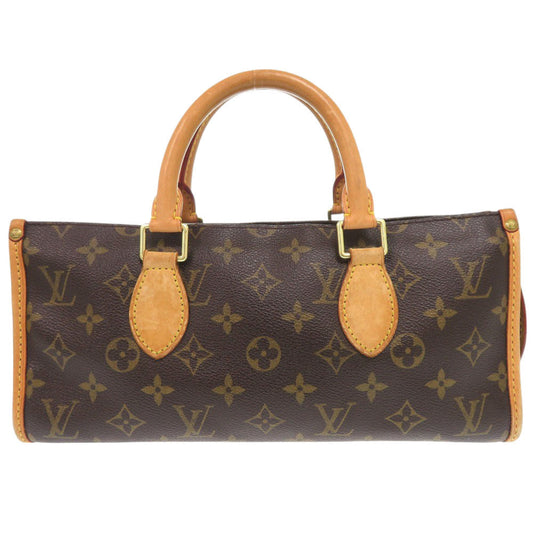 Louis Vuitton M40009 Popan cool Monogram Canvas Brown Handbag 7B0825Bzm1
