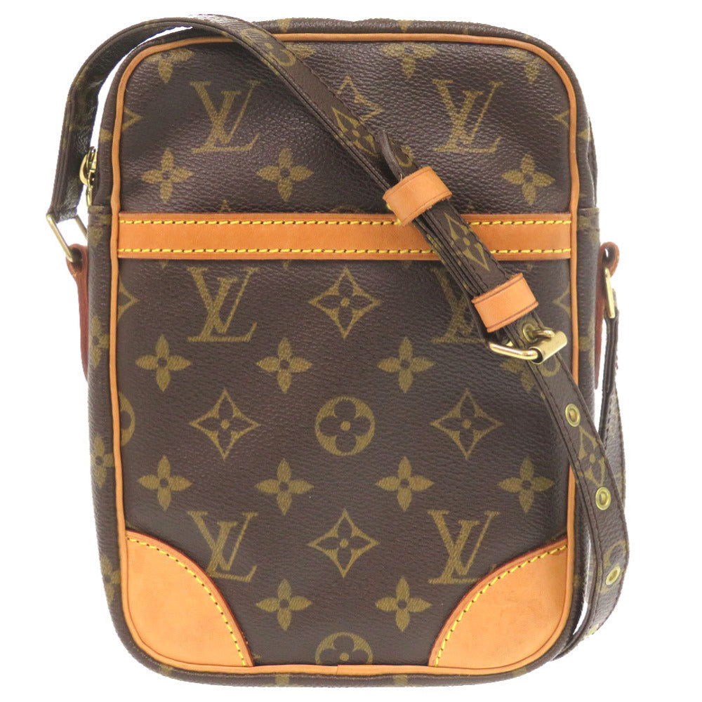 Louis Vuitton M45266 Danube Monogram Canvas Brown Shoulder Bag 7B1076Lb5A10