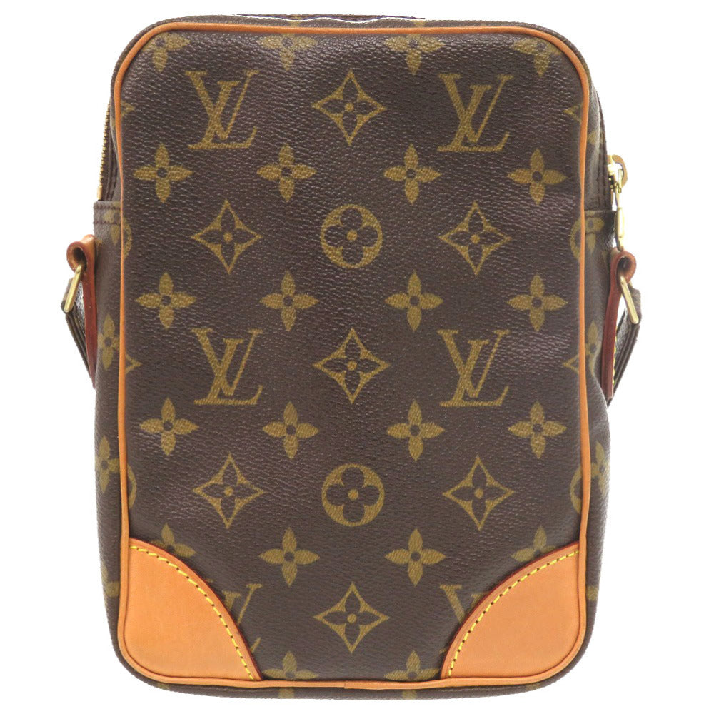 Louis Vuitton M45266 Danube Monogram Canvas Brown Shoulder Bag 7B1076Lb5A10