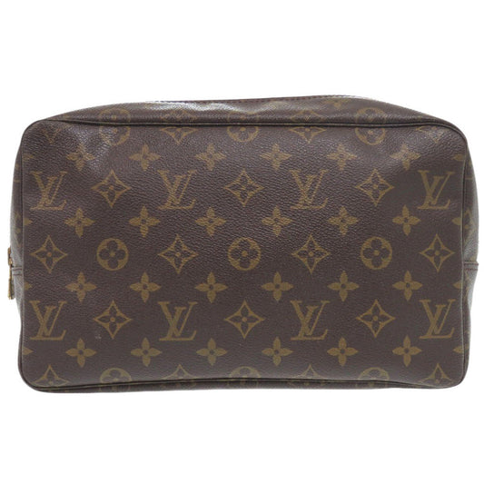 Louis Vuitton business M47522 Truth Cracking Ty Monogram Canvas Brown Handbag