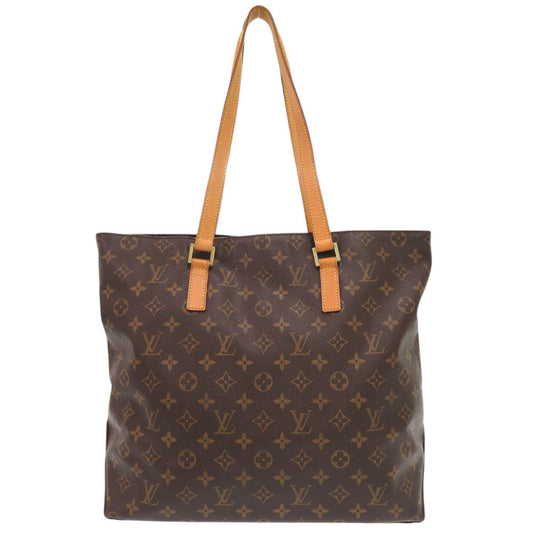 Louis Vuitton M51151 Cabas Mezzo Monogram Canvas Brown Tote Bag 3