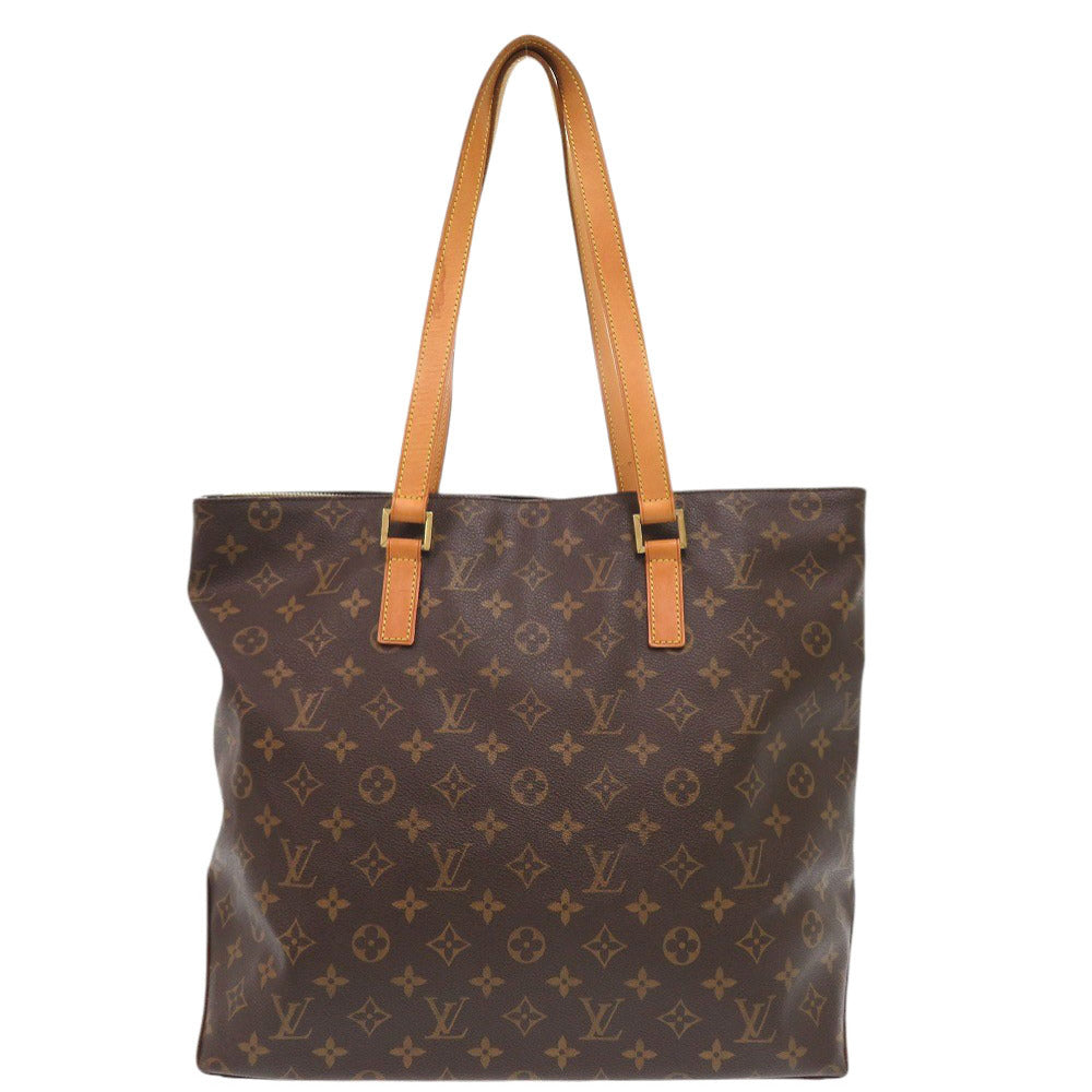 Louis Vuitton M51151 Cabas Mezzo Monogram Canvas Brown Tote Bag 3