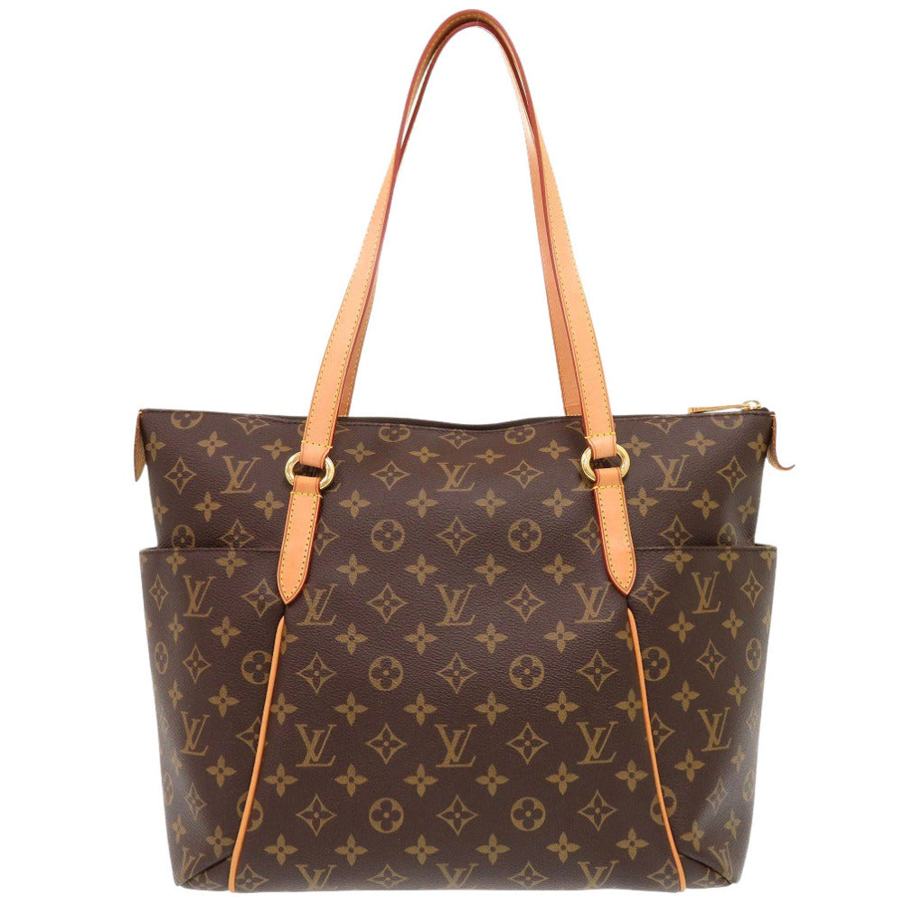 Louis Vuitton M56689 Totally MM Monogram Canvas Brown Tote Bag