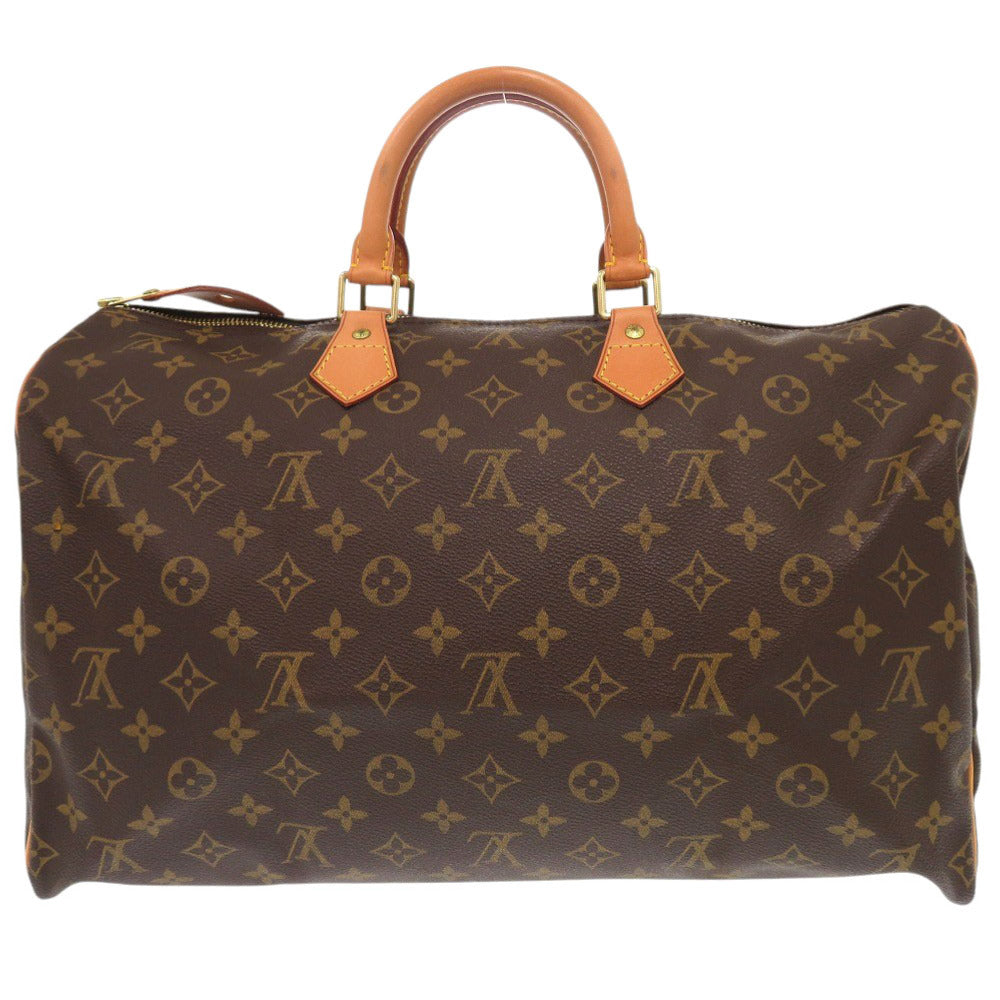 Louis Vuitton M41522 Speedy 40 Monogram Canvas Brown Handbag 5