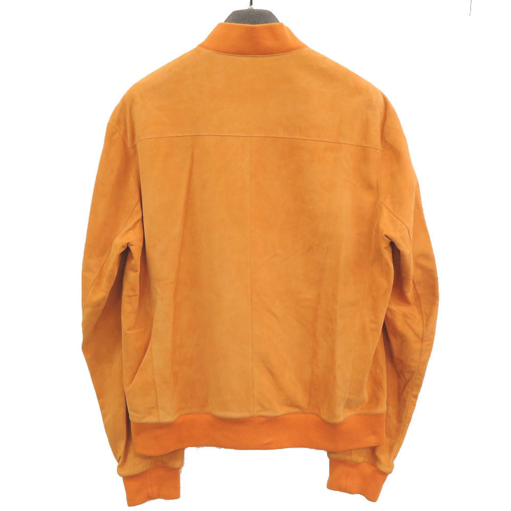 Blouson Goatskin, Knit: Cotton, , Polyurethane, Pocket Nylon Travel Bag
