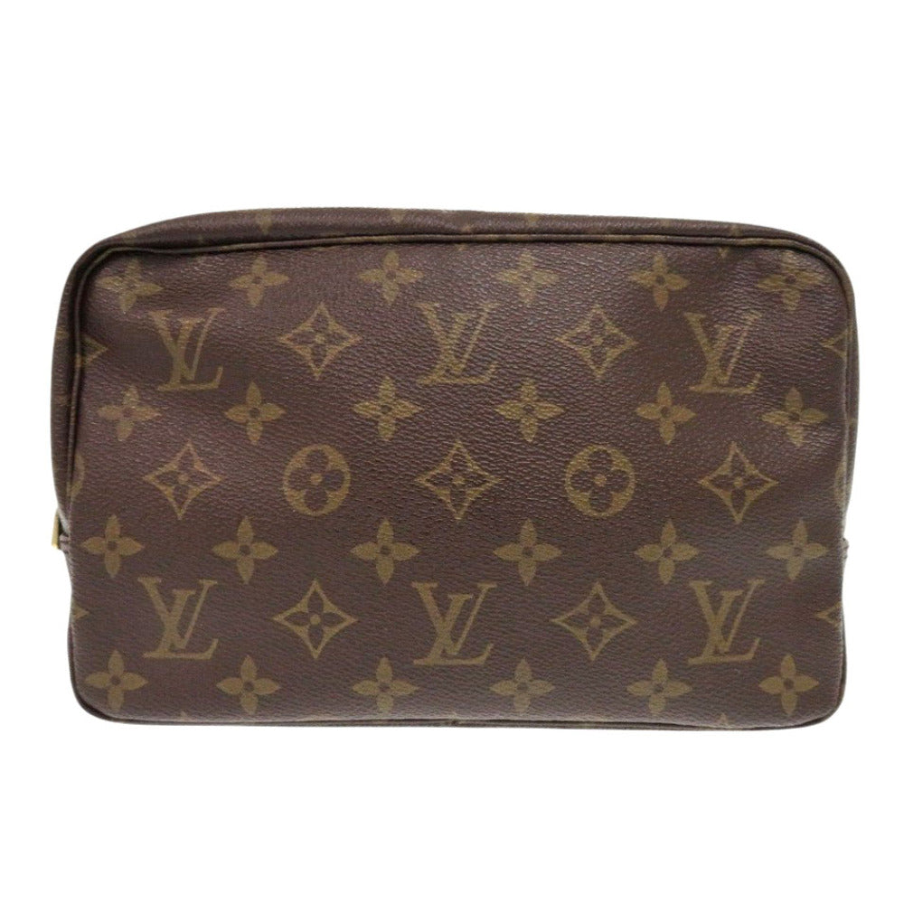 Louis Vuitton business M47524 Truth Cracking T Monogram Canvas Brown Handbag