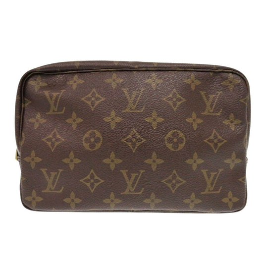 Louis Vuitton business M47524 Truth Cracking T Monogram Canvas Brown Handbag