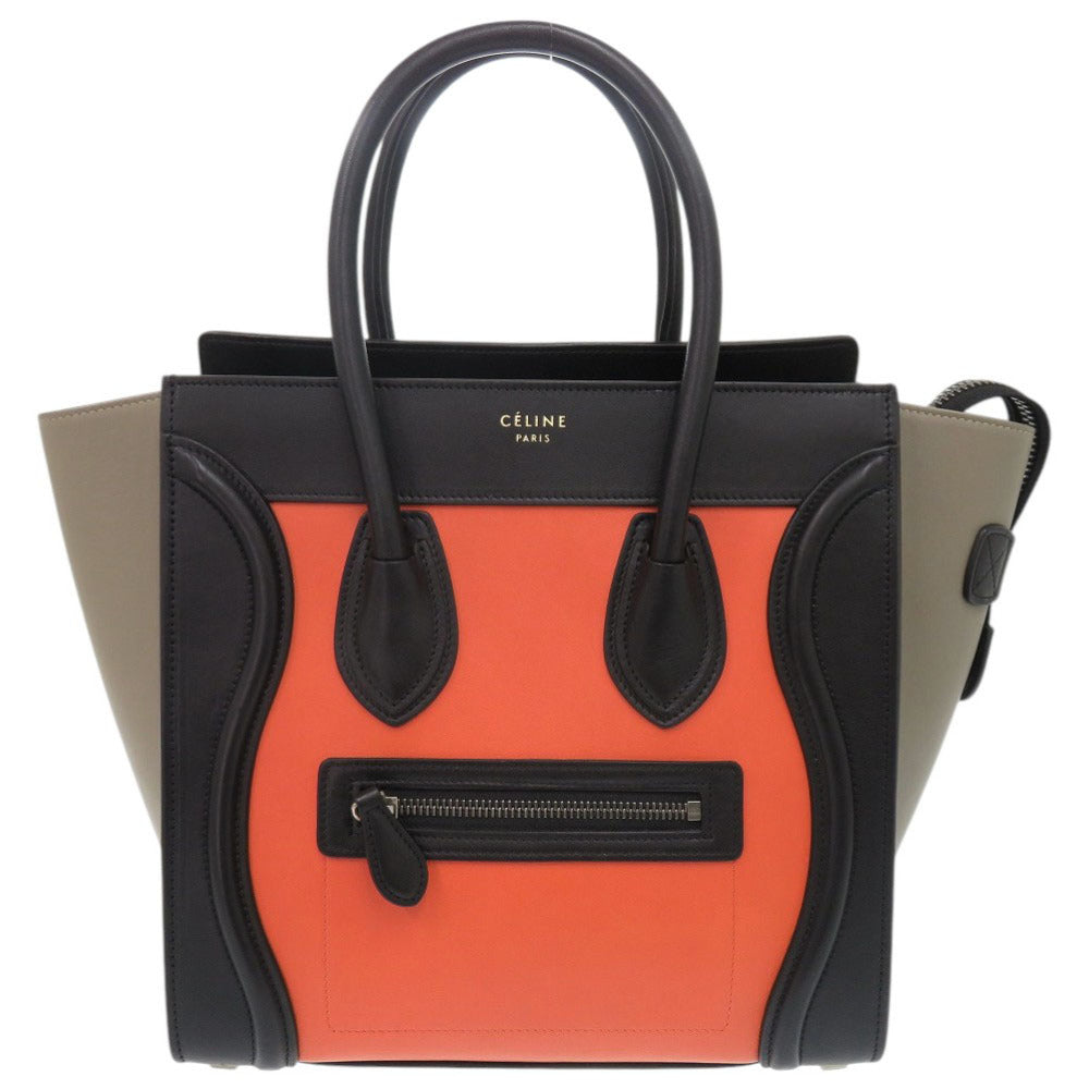 Luggage Micro Shopper Women Leather Black Travel Bag