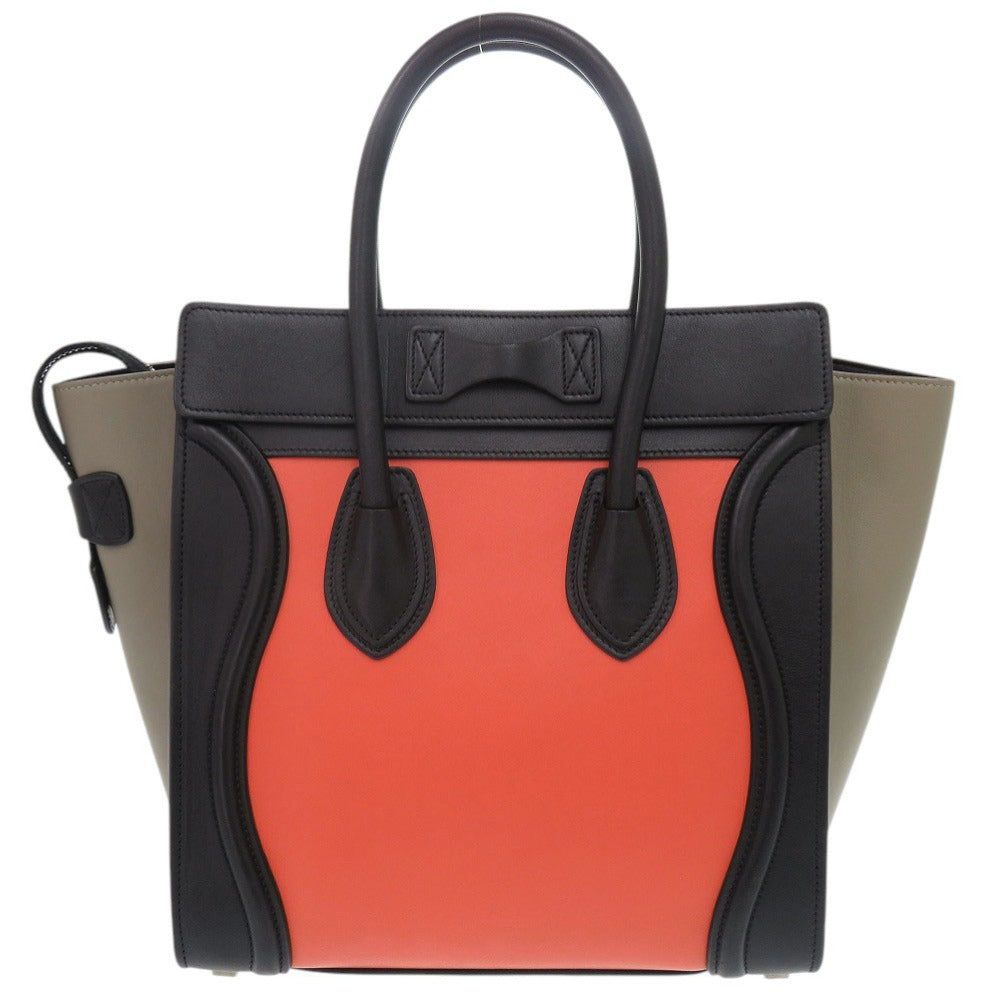 Luggage Micro Shopper Women Leather Black Travel Bag