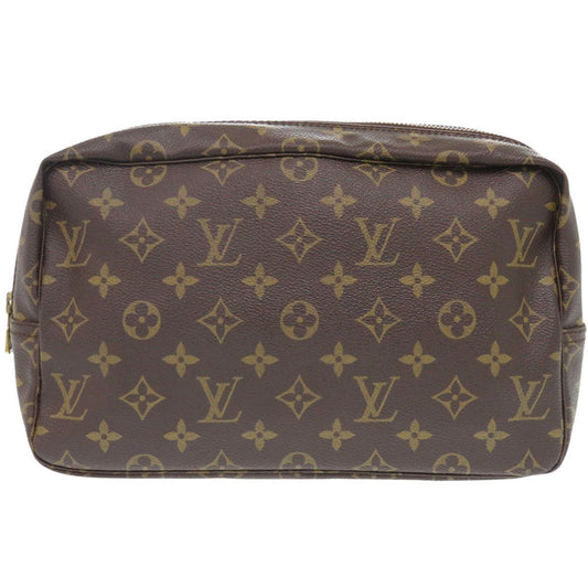 Louis Vuitton business M47522 Truth Cracking Ty Monogram Canvas Brown Handbag 7C0614Ee5K7